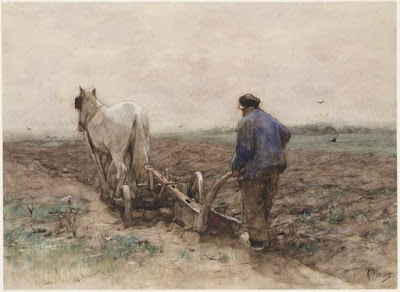 The Plower, by Anton Mauve (1838 -1888) Climbing My Family Tree: The Plower, by Anton Mauve (1838 -1888)