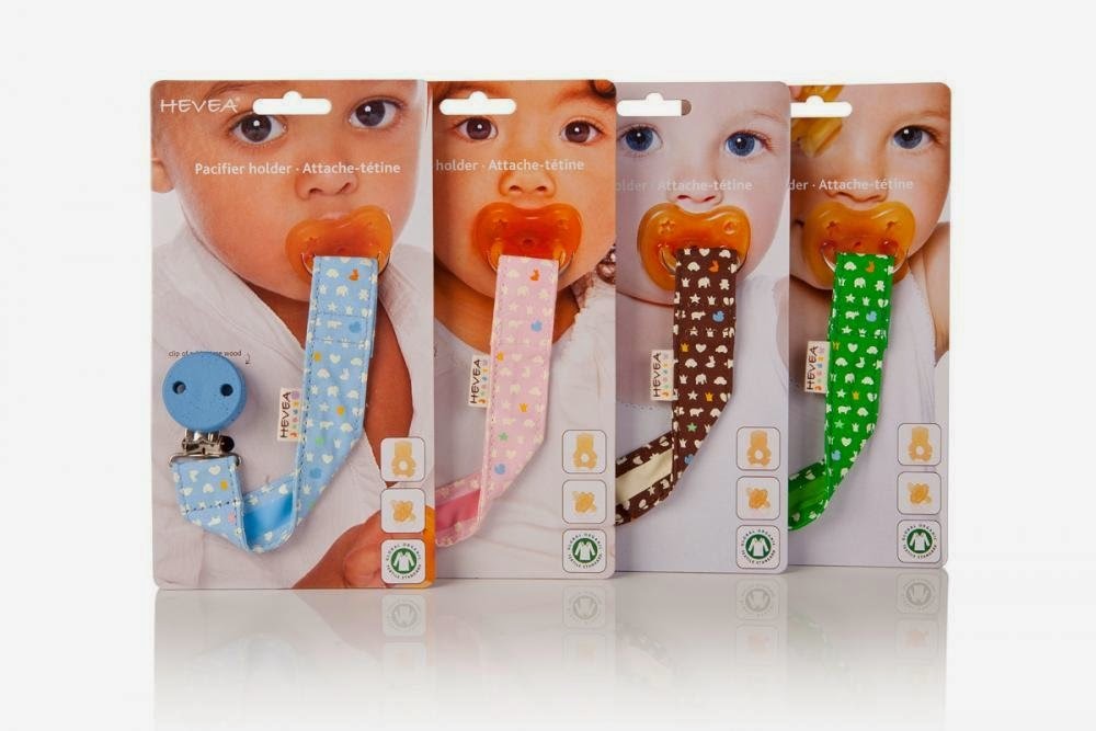 Eco Friendly Baby Toys- Hevea Pacifier Clip