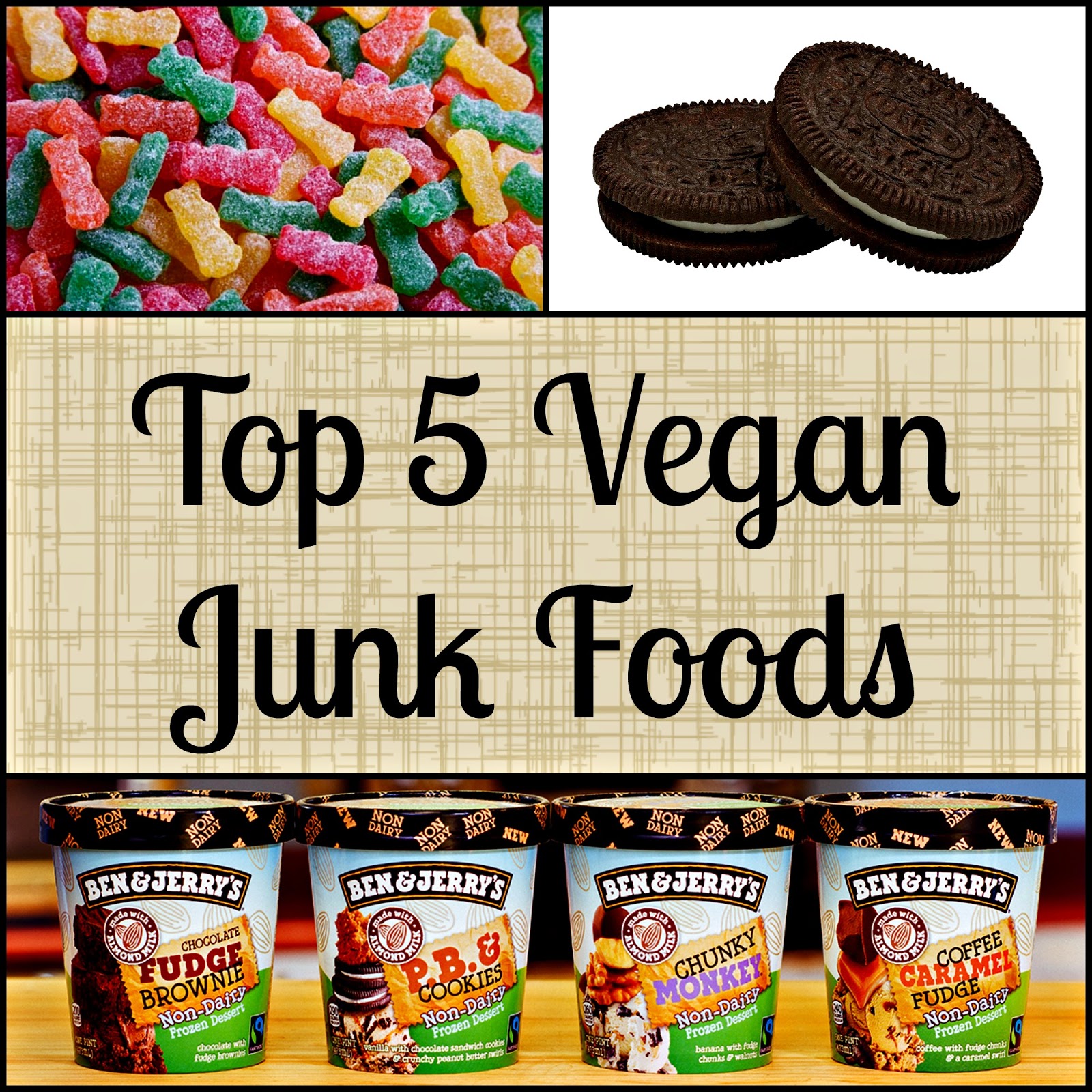 My Top Five Vegan Junk Foods