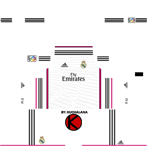 Real Madrid Kits 2014/2015 - Dream League Soccer
