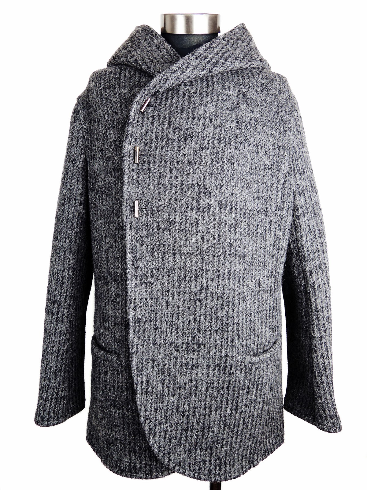 CRUCE & Co. OFFICIAL BLOG Needle Punch Knit Coat
