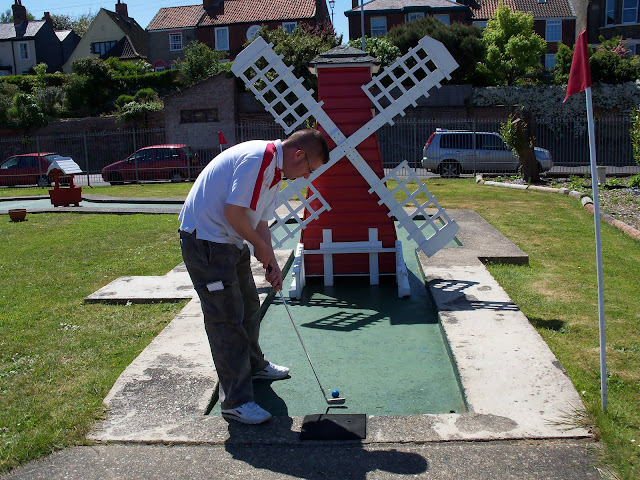 The Arnold Palmer Putting Course in Gorleston-on-Sea