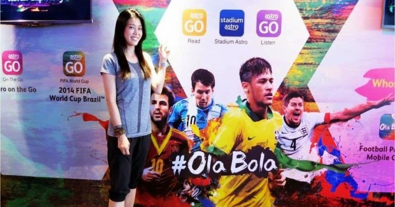 Sunshine Kelly Beauty Fashion Lifestyle Travel Fitness Stadium Astro Olabola 2014 Fifa World Cup Party