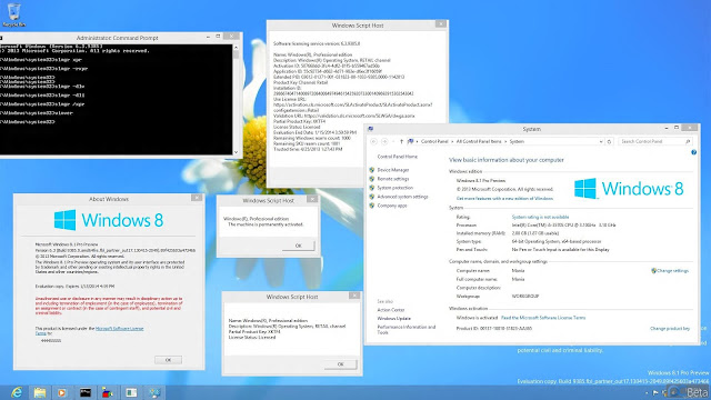 Windows 8.1 PRO ISO 32/64 Bit