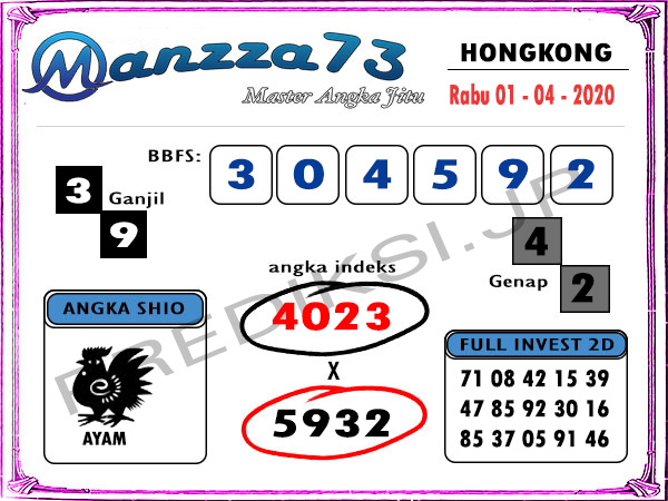 39 Prediksi hk rabu manzza73