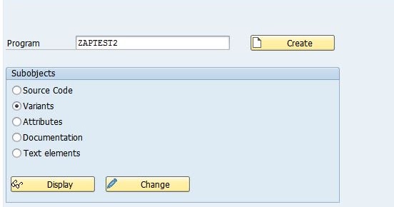 All About SAP: How to default variant in SAP