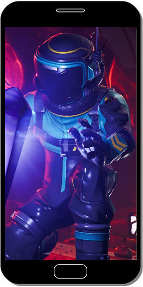 Fortnite Battle Royale Astronaute Surprise - Fond d'Écran en FHD pour Mobile