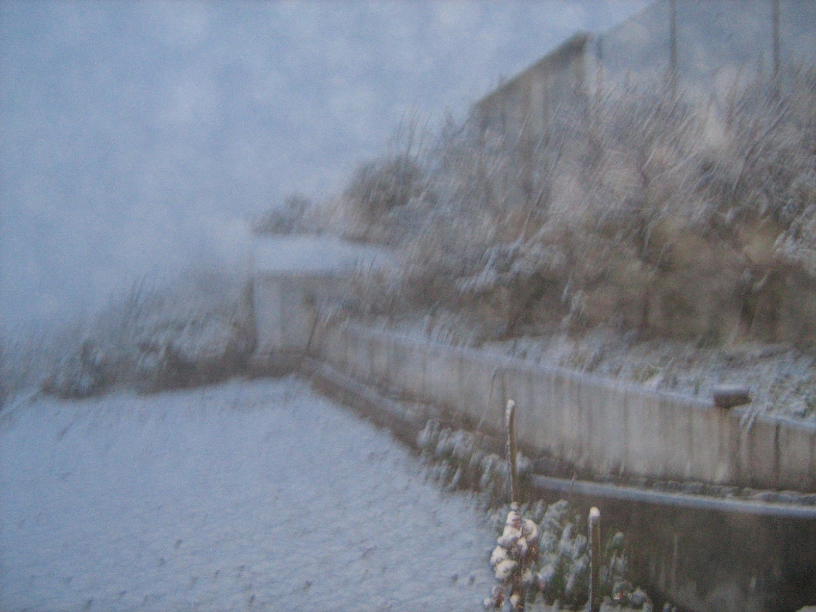 IMAGENS DO FORTE NEVÃO QUE CAIU DURANTE A NOITE
