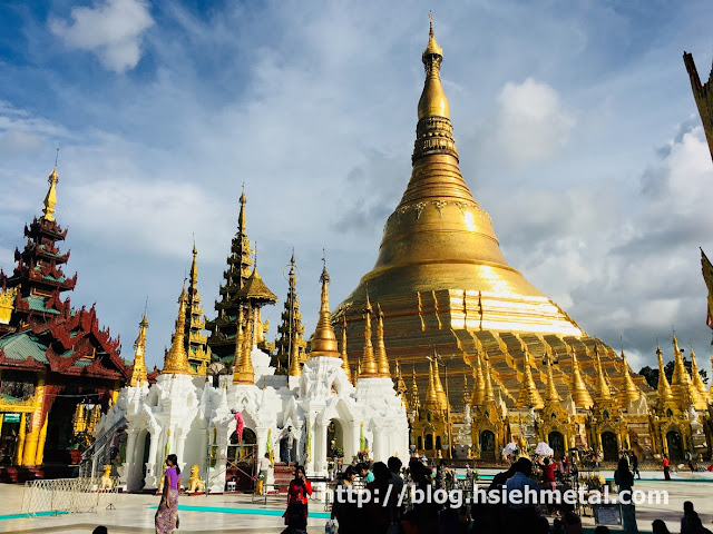 Shwedagon Pagoda Day View 2017