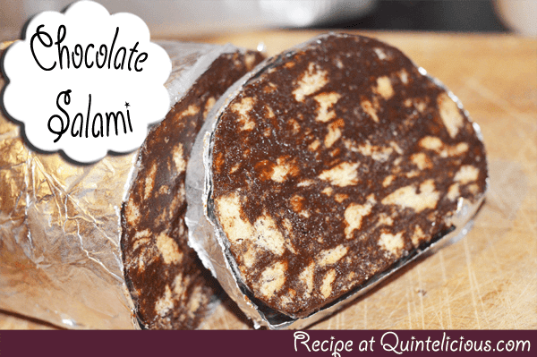 Cooking With Marta: Chocolate Salami!