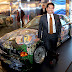 BMW exhibits rolling sculpture by Sandro Chia at the Indian Art Fair 2017