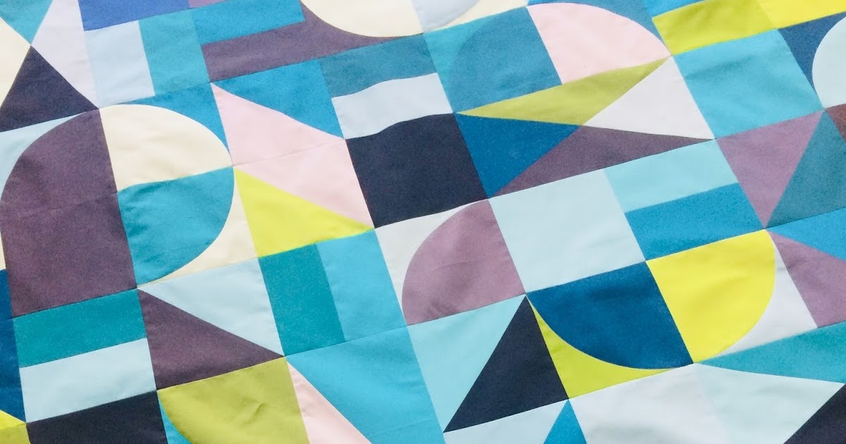 QuiltmanufakturBlog Bauhaus Quilt Variation BERNINA