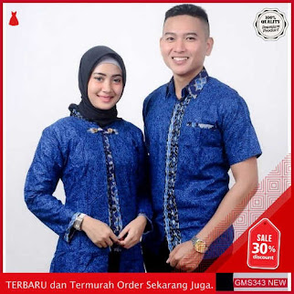 GMS343 ISTHR345C83 Couple Atasan Batik Kantor Khas Dropship SK0667958076