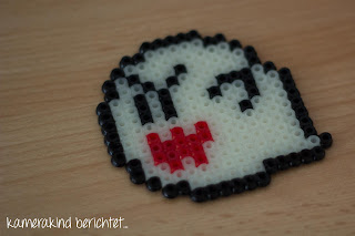 Bügelperlen Buu Huu geist Super Mario Perler Beads Boo Super Mario