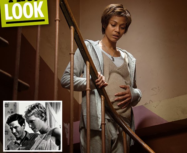 LOVECRAFT REVIEWS: HORROR ON TV - First Look at Zoe Saldana in ROSEMARY