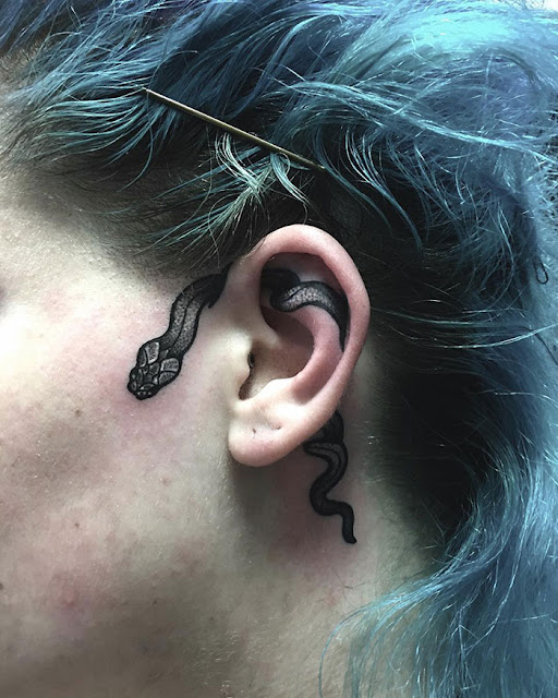 Tatuagens para as orelhas Tatuagens para as orelhas
