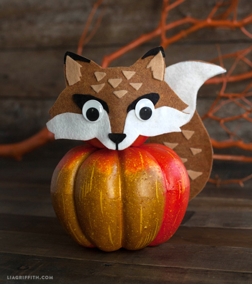 My Owl Barn: Layered Felt Masks For Your Halloween Pumpkins