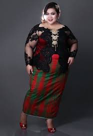 Model Kebaya Terbaru untuk Wanita Gemuk