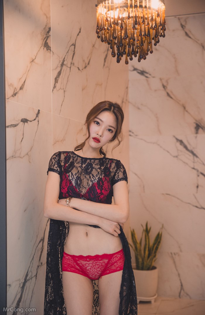 Park Jung Yoon&#39;s beauty in underwear in April 2017 (149 photos) photo 8-2