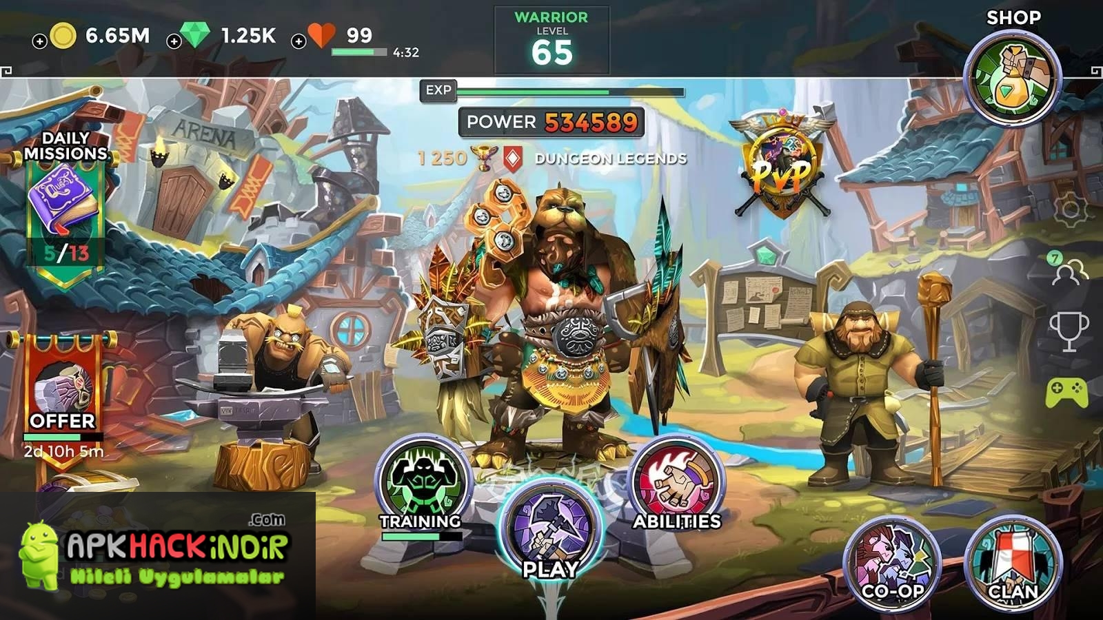 Dungeon Legends 2.410 MOD HİLELİ APK (Para Hileli) Blooglem 2021