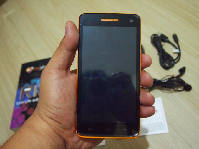 MyPhone Agua Rio Unboxing, Preview And Initial Impression Front