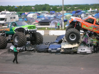 Santa Pod - Monster Trucks