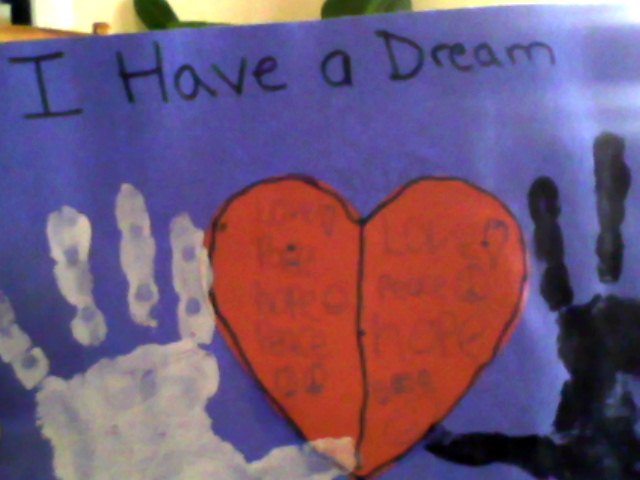 Dr. Martin Luther King, Jr. Day Activity Repost from 1/2012