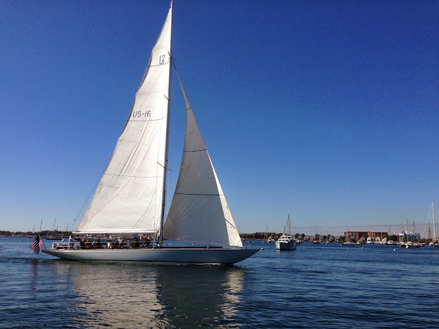 12 Meter Charters - Sailing in Newport, RI: Columbia Meets an Old ...