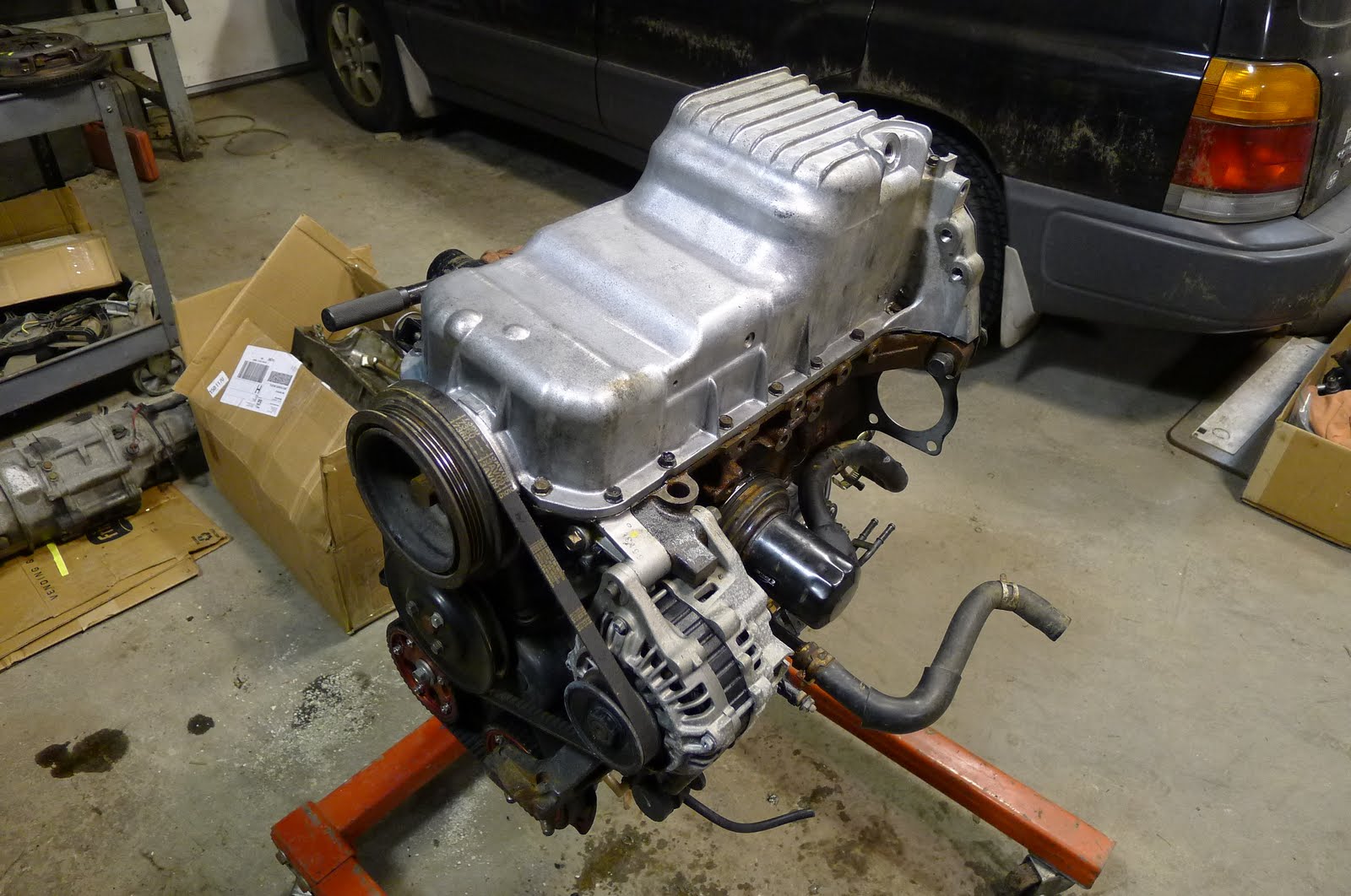 New England Zen Oil pan swap the Miata budget racer