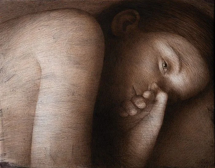 Michal Lukasiewicz 1974 | Polish Realistic Figurative painter