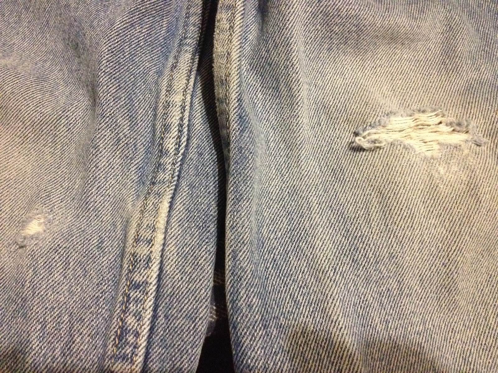 Crafty Night Owls: Mending Holy Jeans~ Fun and Practical