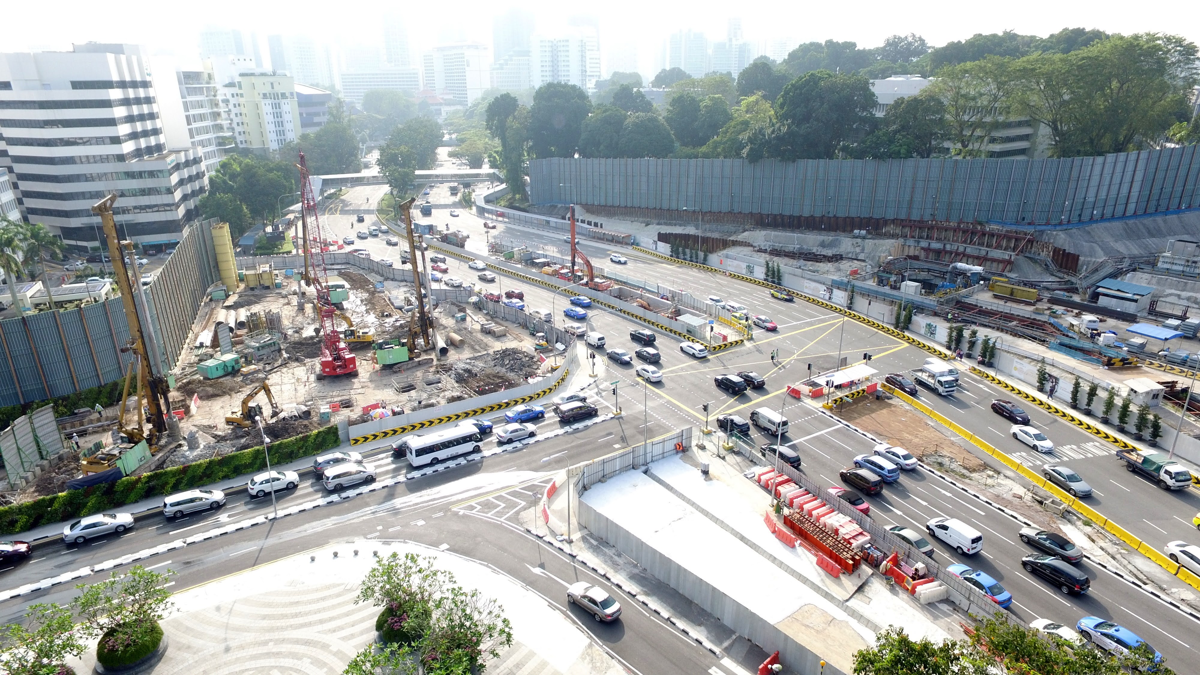 Thomson Line Construction: Piling at Napier (VII)