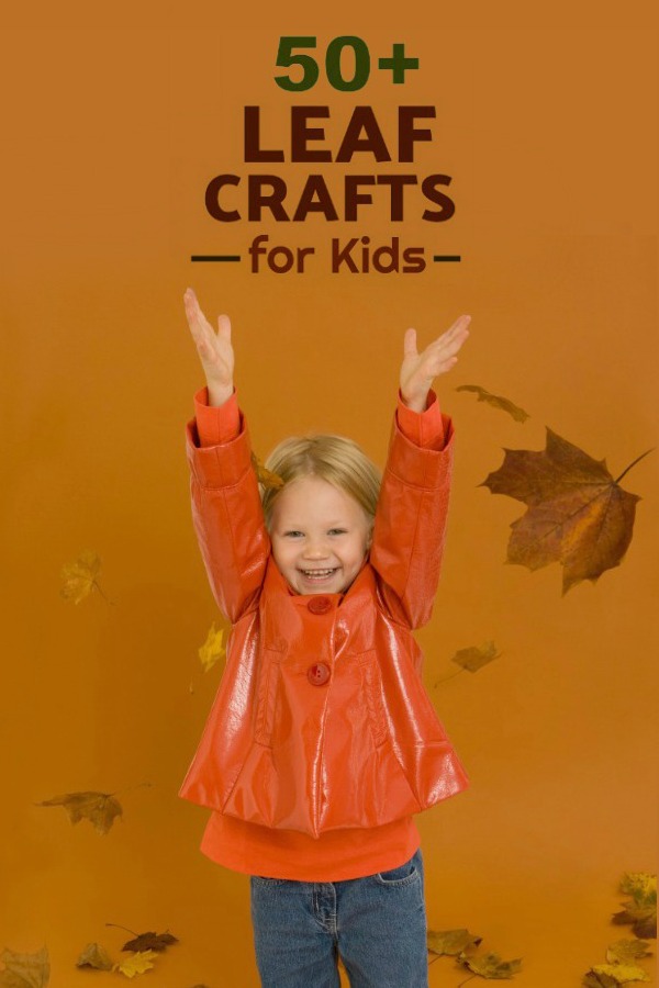 FALL LEAF CRAFTS FOR KIDS (50+ IDEAS!) #fallleafcrafts #fallcrafts #thingstodowithleaves #fallcraftsforkidspreschool
