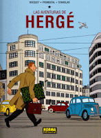 Las aventuras de Hergé de Bouquet Fromental y Staislas, edita Norma Tintín Bélgica