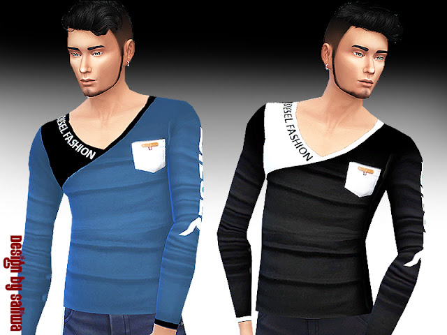 Sims 4 CC's - The Best: Shirt by Saliwa