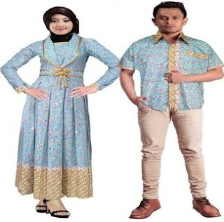 Batik Couple Muslim Pesta