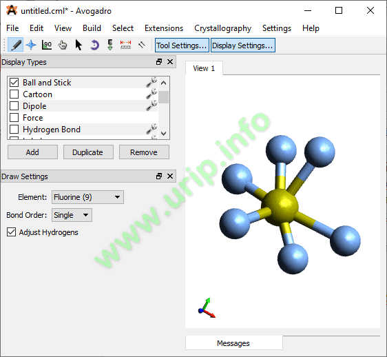 Memilih Jenis Force Field Mekanika Molekuler Di Avogadro Urip Dot Info