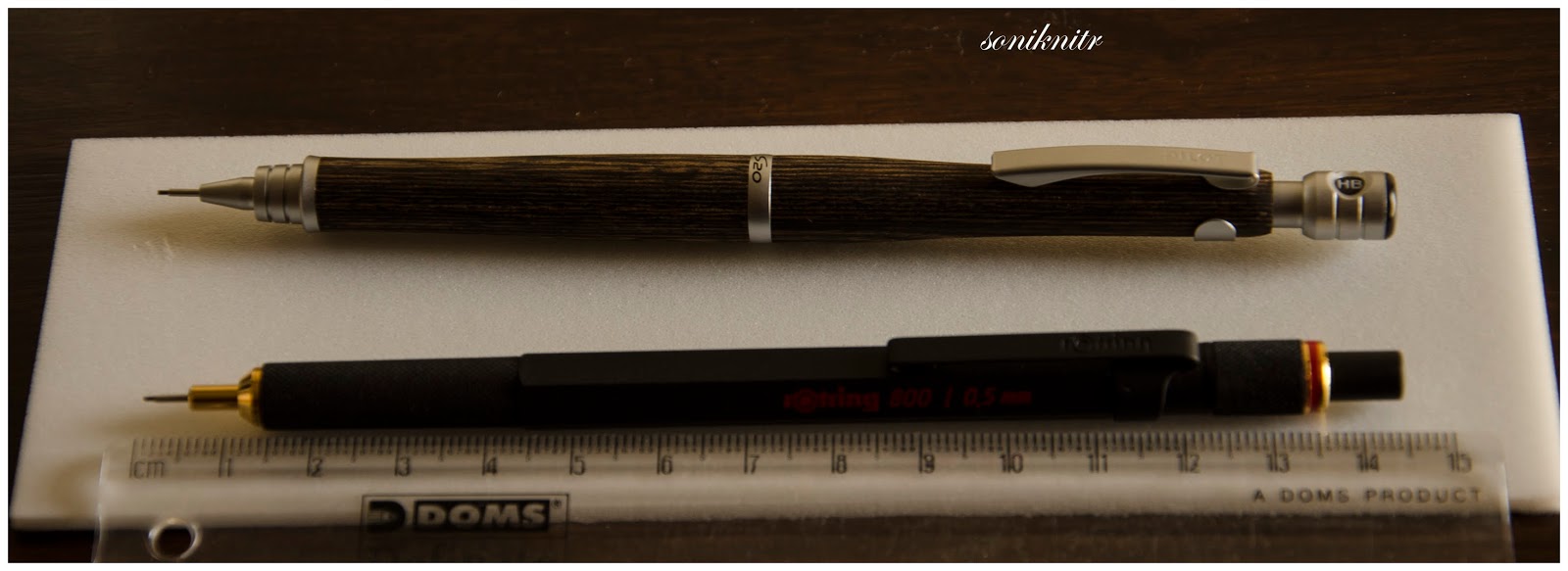 The Silent Cartographer Review of Pilot S20 & Rotring 800 Mechanical Pencils