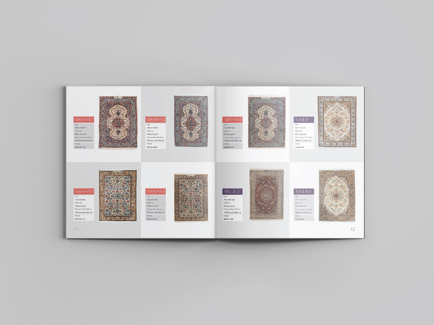Carpets Catalog Design deep designs