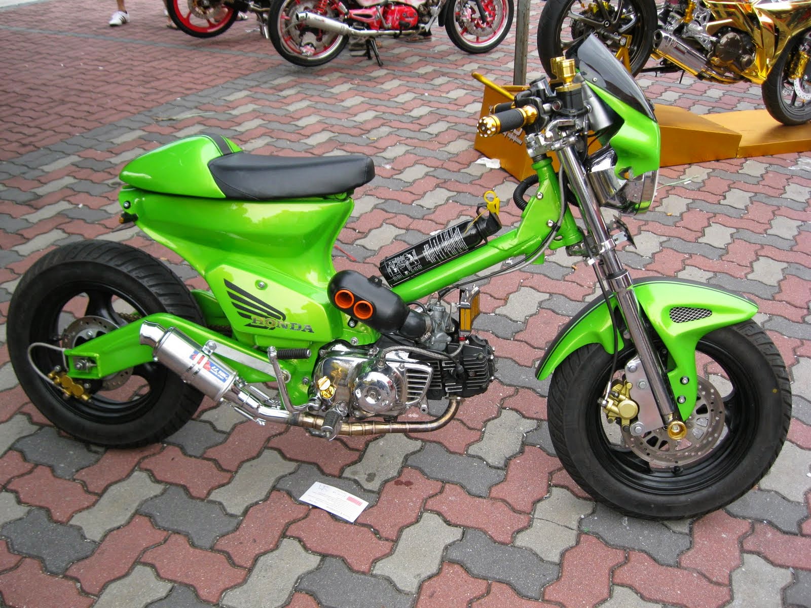 Kumpulan Foto Hasil Modifikasi Motor Honda 70 Modif Motor Mobil