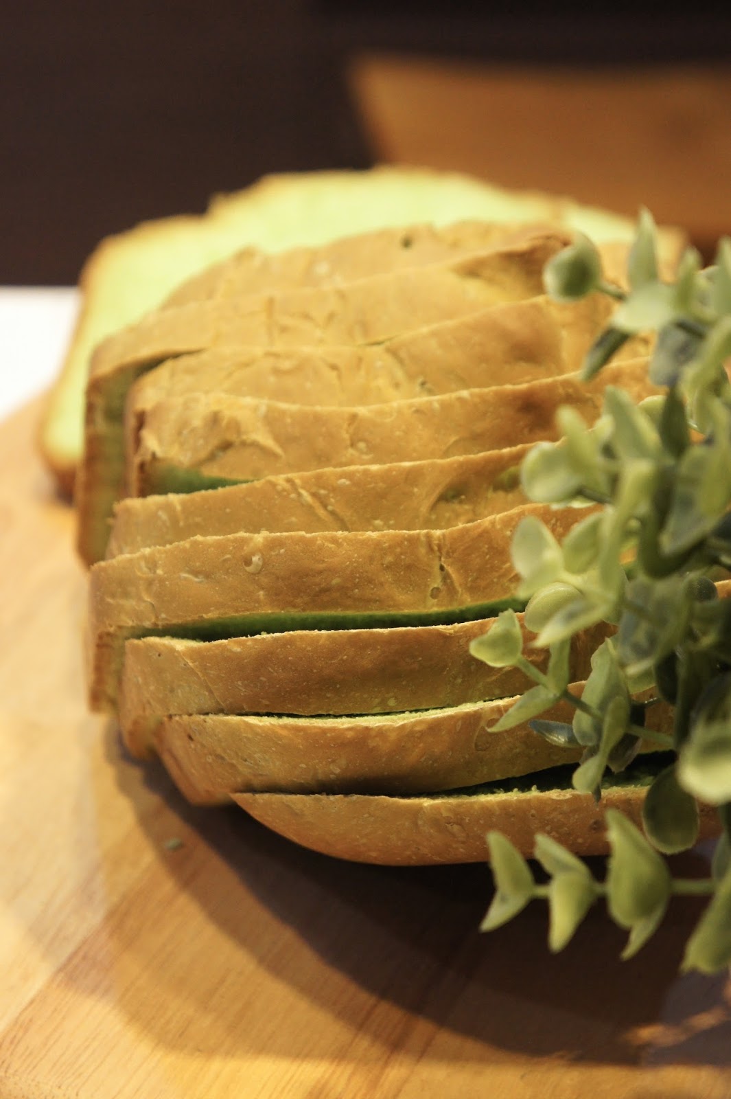 Say My Kitchen Bread Maker Fun Pandan Loaf 自制香兰面包