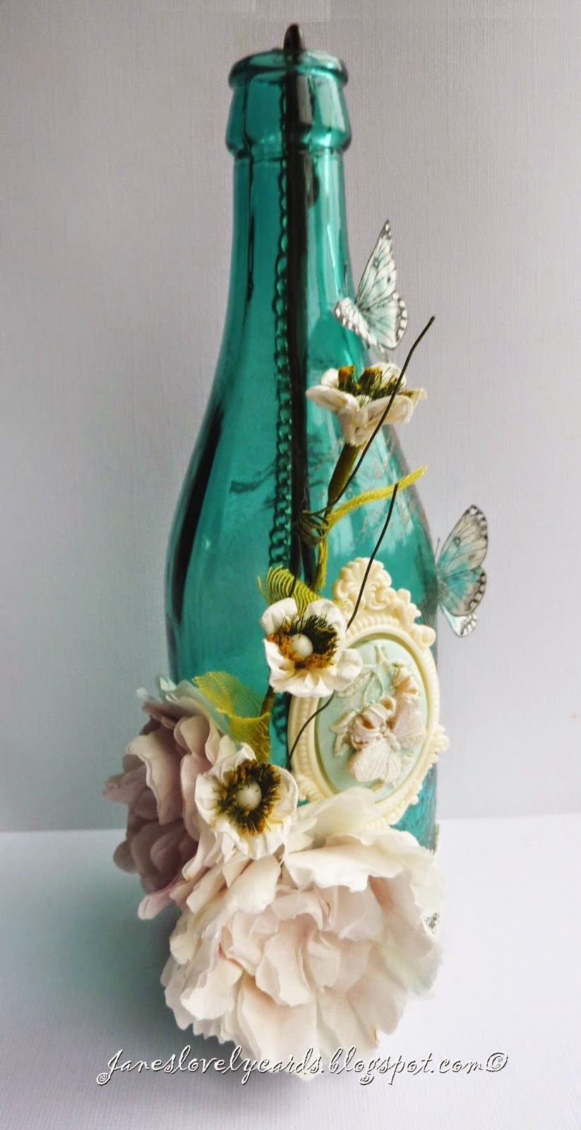 Stempelglede Design Team Blog Altered Tealight Bottle