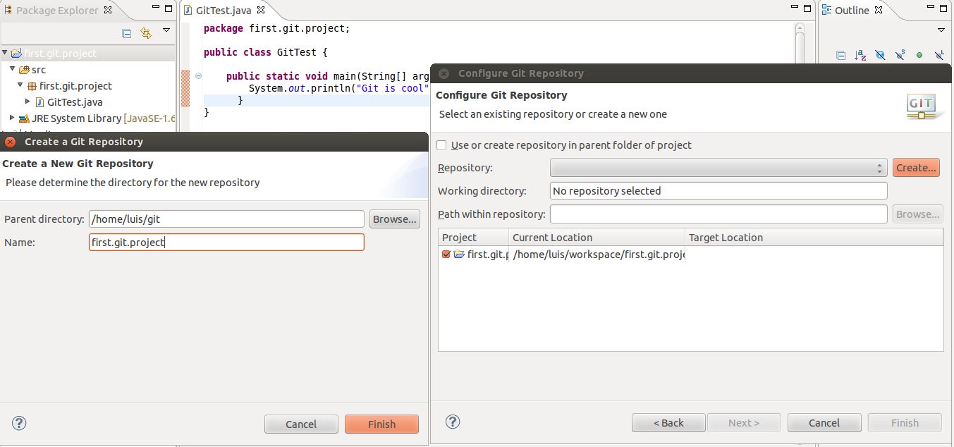 All About Stuff: Tutorials - Using GitHub and EGit in Eclipse part 2