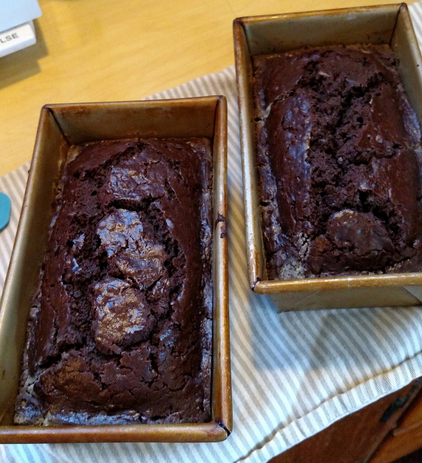 Double Chocolate "Sour Cream" Loaf