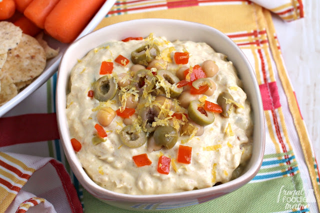 Score a touchdown for the big game with this budget friendly & flavorful Moroccan Sour Cream Dip.