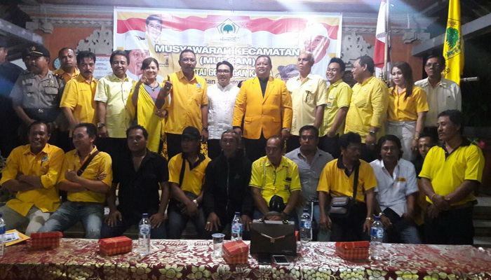 Golkar Tabanan Panaskan Mesin Politik, Menangkan Sudikerta di Pilgub Bali