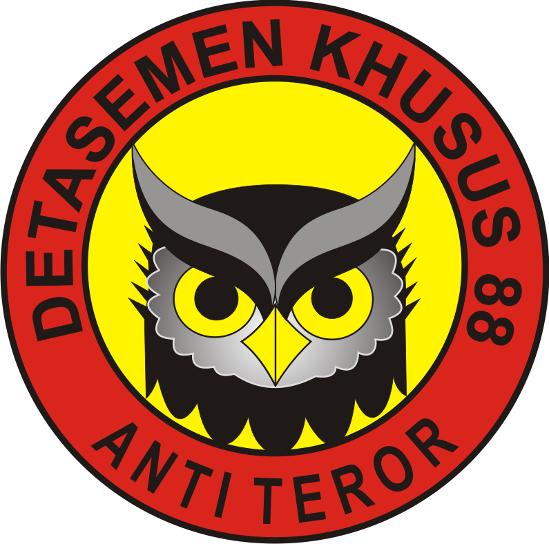 Logo Vector Detasemen Khusus 88 Anti Teror POLRI Logo 