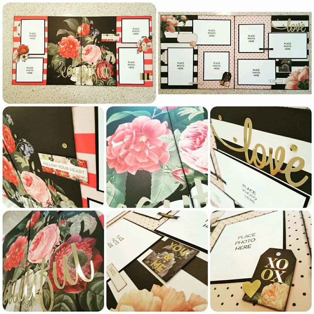 Beautiful Scrapbook Layouts, with Melissa Card Making & Scrapbooking