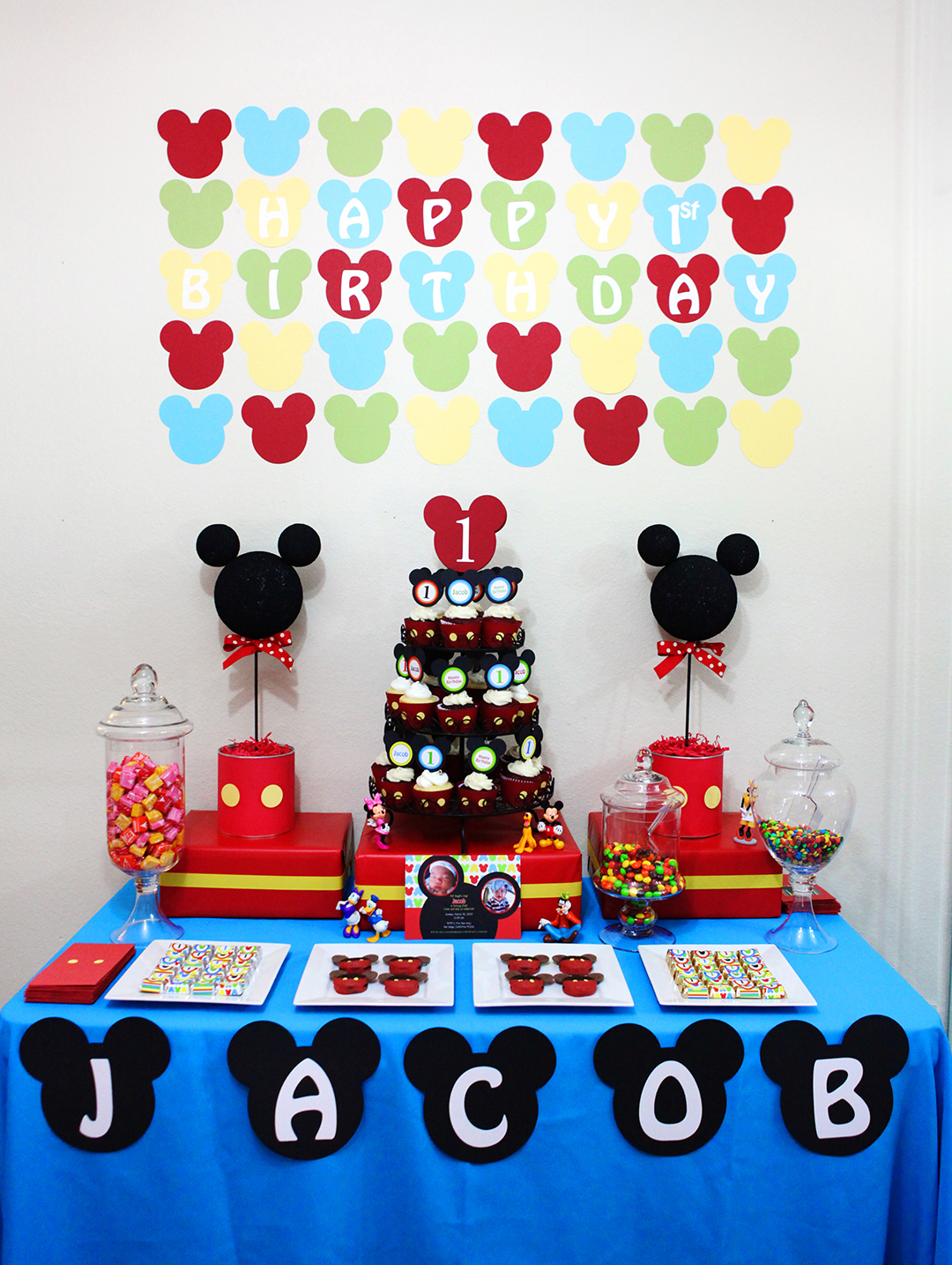 Invitation Parlour Mickey Mouse Birthday Party