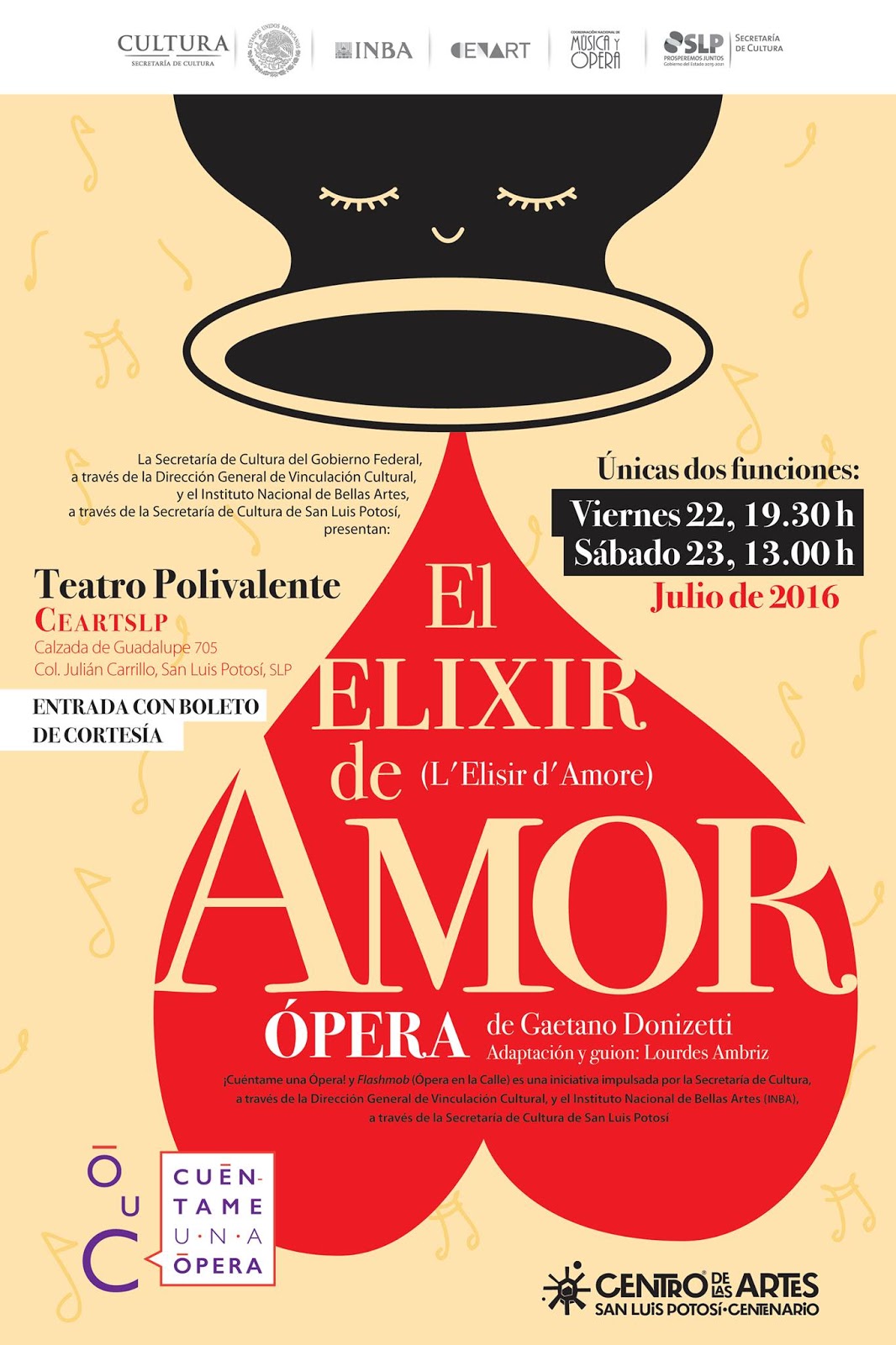 paraje tunero ! Cuéntame una ópera!. El Elixir del amor de Donizetti